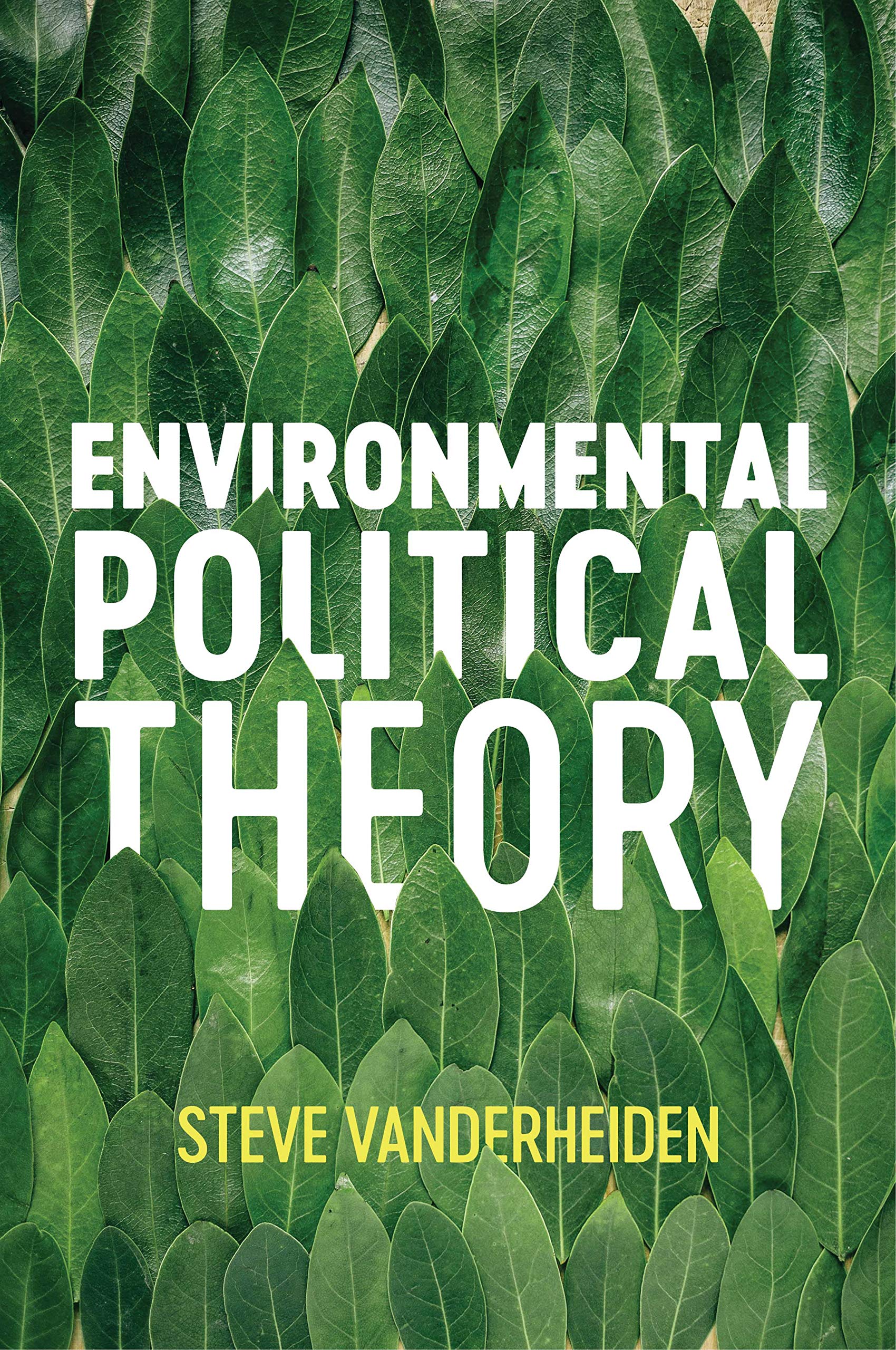 Environmental Political Theory by Steve Vanderheiden PAPERBACK 9781509529629