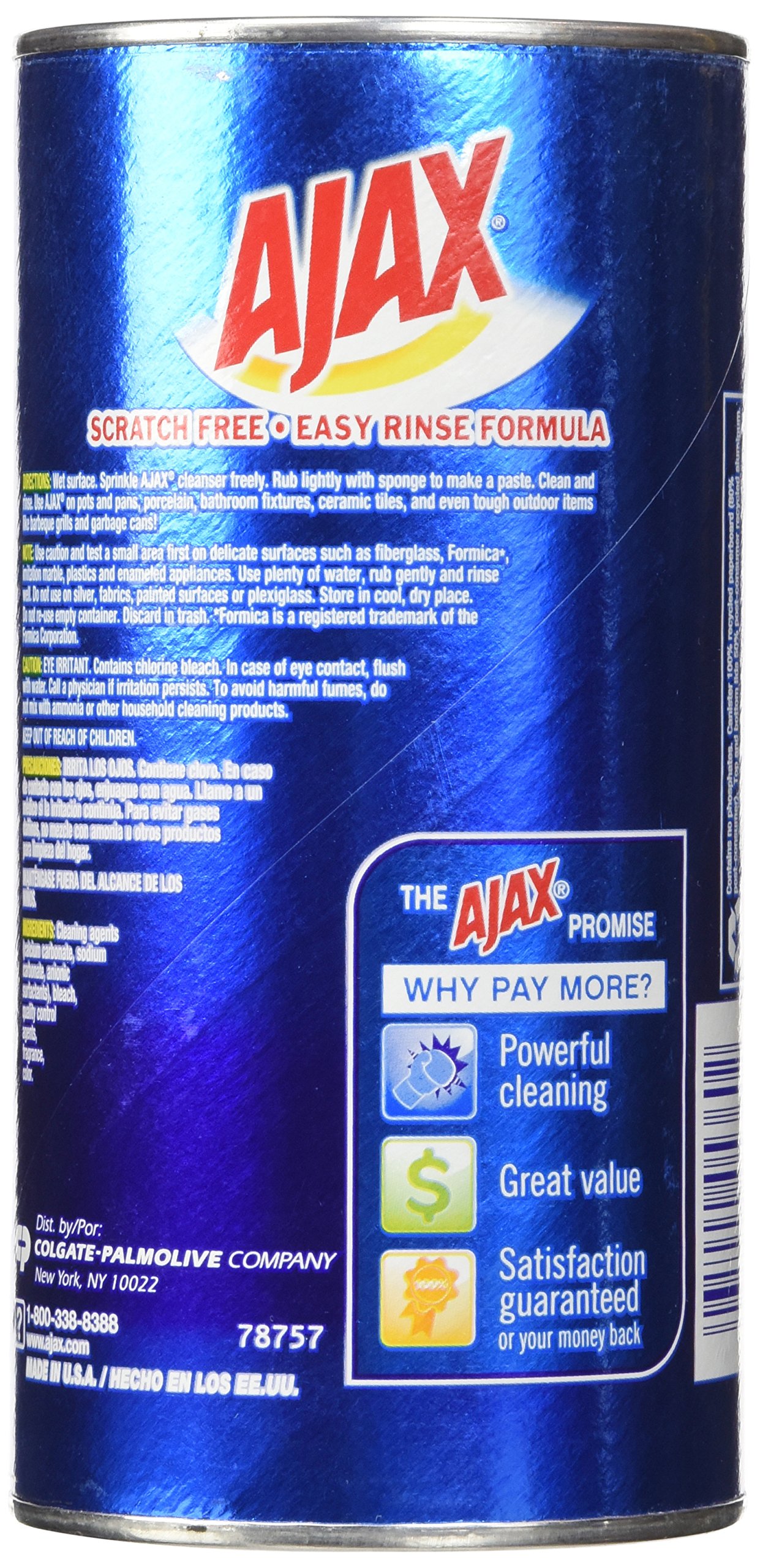 Ajax Powder Cleanser with Bleach, 14 oz (396 g)- Buy Online in United Ajax Powder Cleanser with Bleach, 14 oz (396 g)- Buy Online in United