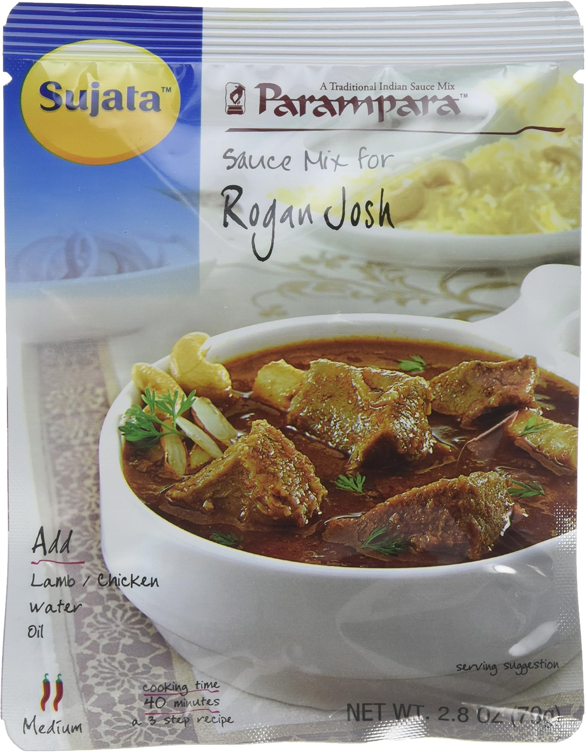 Parampara Masala Rogan Josh Mls 2.8 oz.