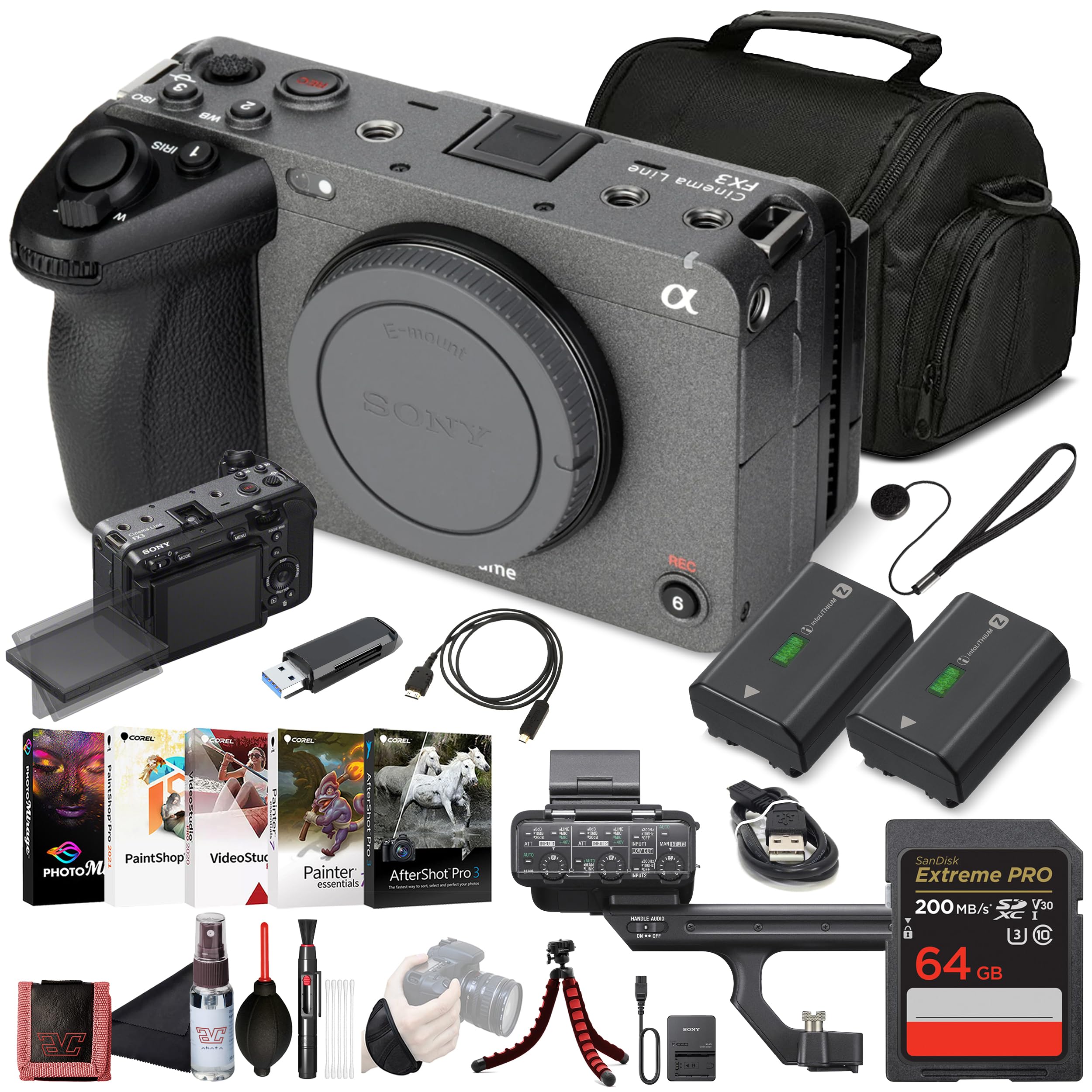 SONY ILME-FX3 ILME-FX3 美品 Amazon.com : Sony FX3 Full-Frame Cinema Camera Body Only