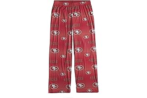 San Francisco 49ers Men's Scatter Pattern Pajama Lounge Multi Color Pants
