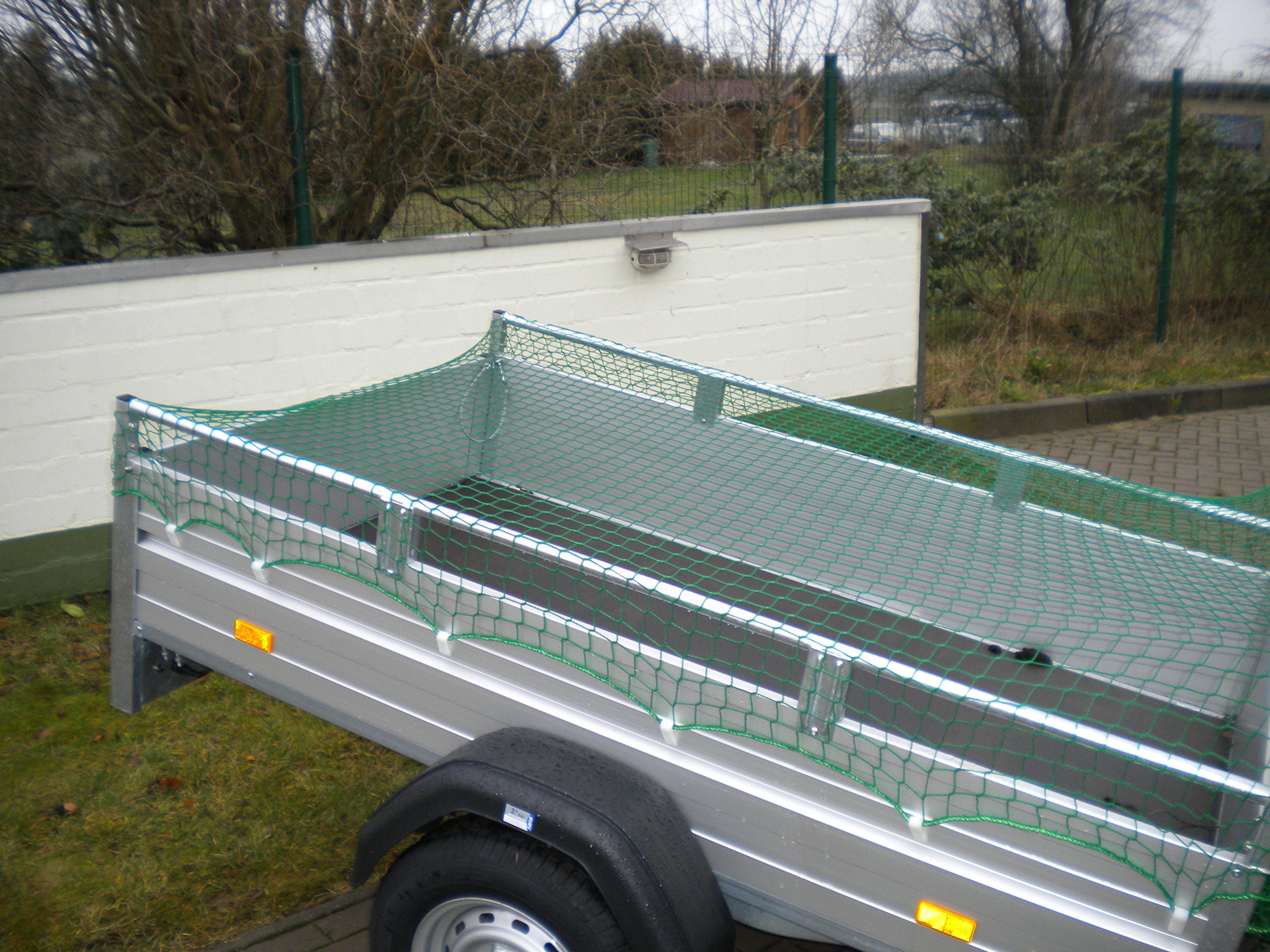Filet de Protection pour Remorque Filet Couvre Remorque Sans nœuds - 2,7 x 1,5 m (270 x 150 cm)