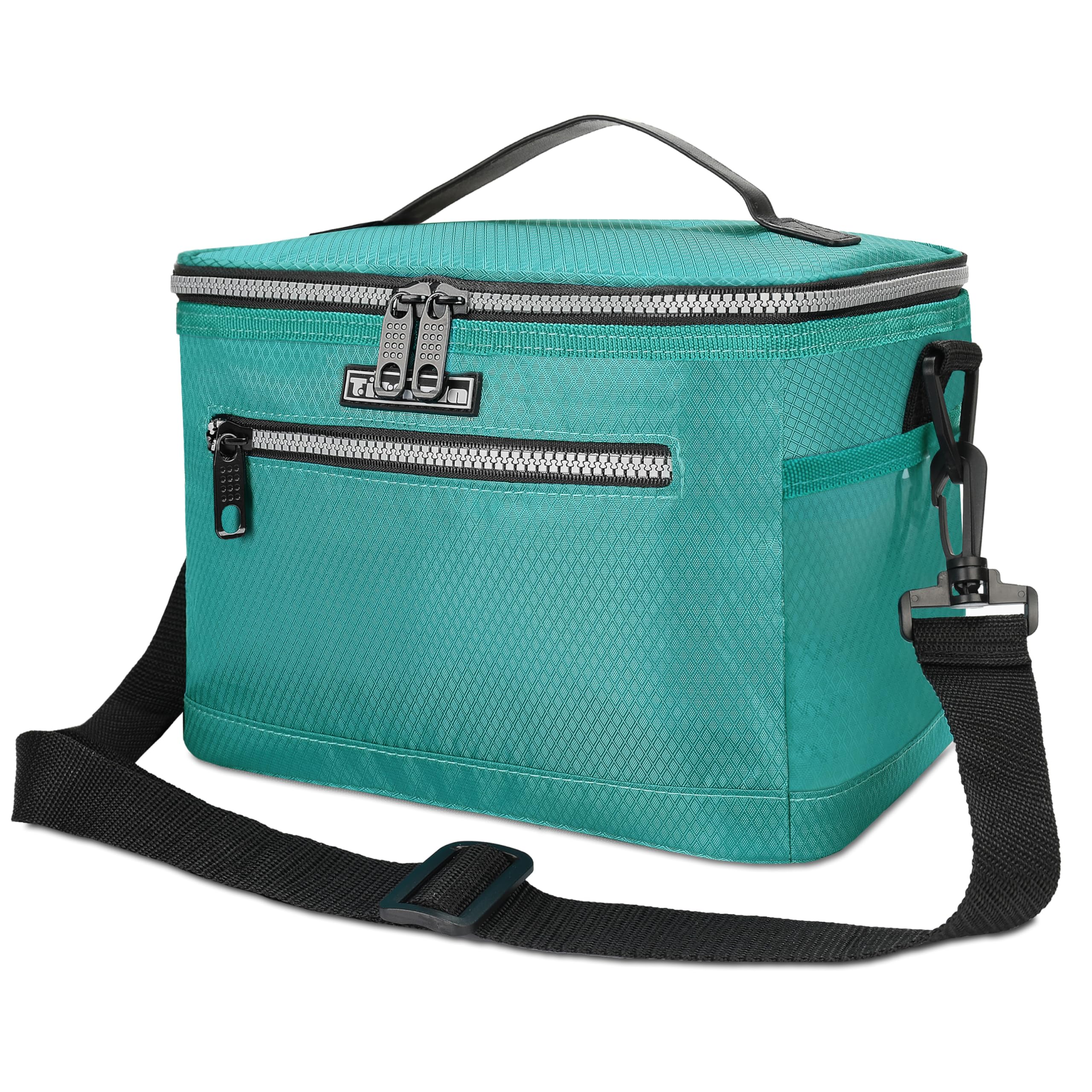 Tirrinia Insulated Lunch Box for Men/Women, Leakproof Lunch Bag for School Work, Large Lunch Tote Kids Boys Girls Back to School, Soft Reusable Cooler