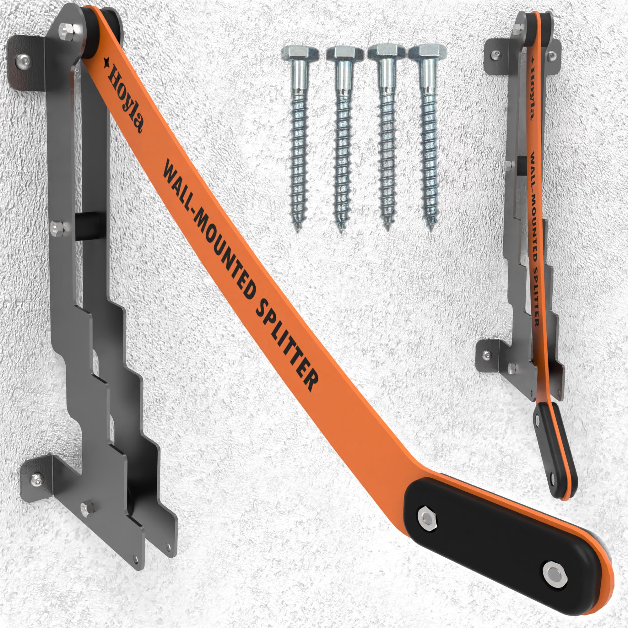 Generisch Planemill Kindling Cracker - Manual Wood Splitter - Wall Mount - Easy, Easy & Safe Wood Split - Manual Splitting Tool