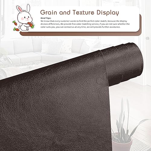 Vista 20 de KING MOUNTAIN Cinta de reparación de cuero, 16 x 60 pulgadas, gris, autoadhesiva, impermeable, ecológica