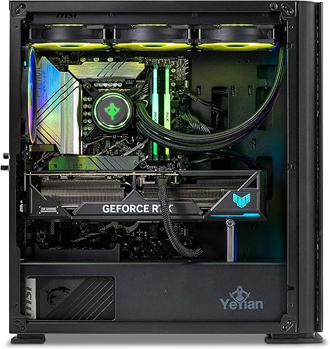 Miniatura 2 de YEYIAN ODACHI Intel 13 generación VR PC Gaming i9 13900KF 580 GHz Computadora Nvidia Geforce RTX 4090 24GB 32GB DDR5 5200Mhz 2TB NVMe SSD 2TB HDD