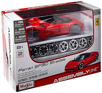 Maisto Ferrari Model Kit 6個セット Amazon.com: Maisto 1:18 Race & Play Ferrari 296 GTB Assetto