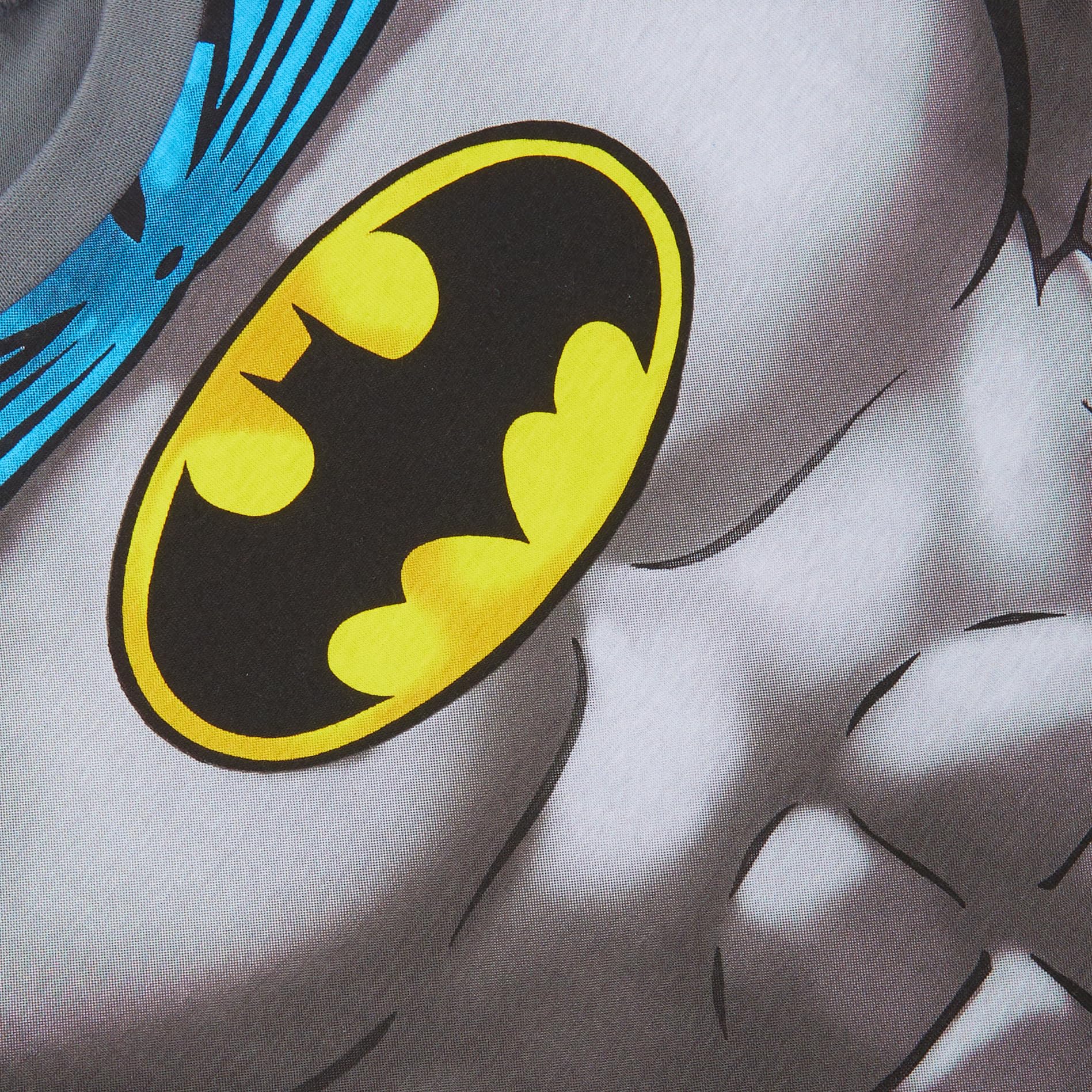 DC Comics Batman - Pigiama a Maniche Corte per Bambini - 100% Cotone