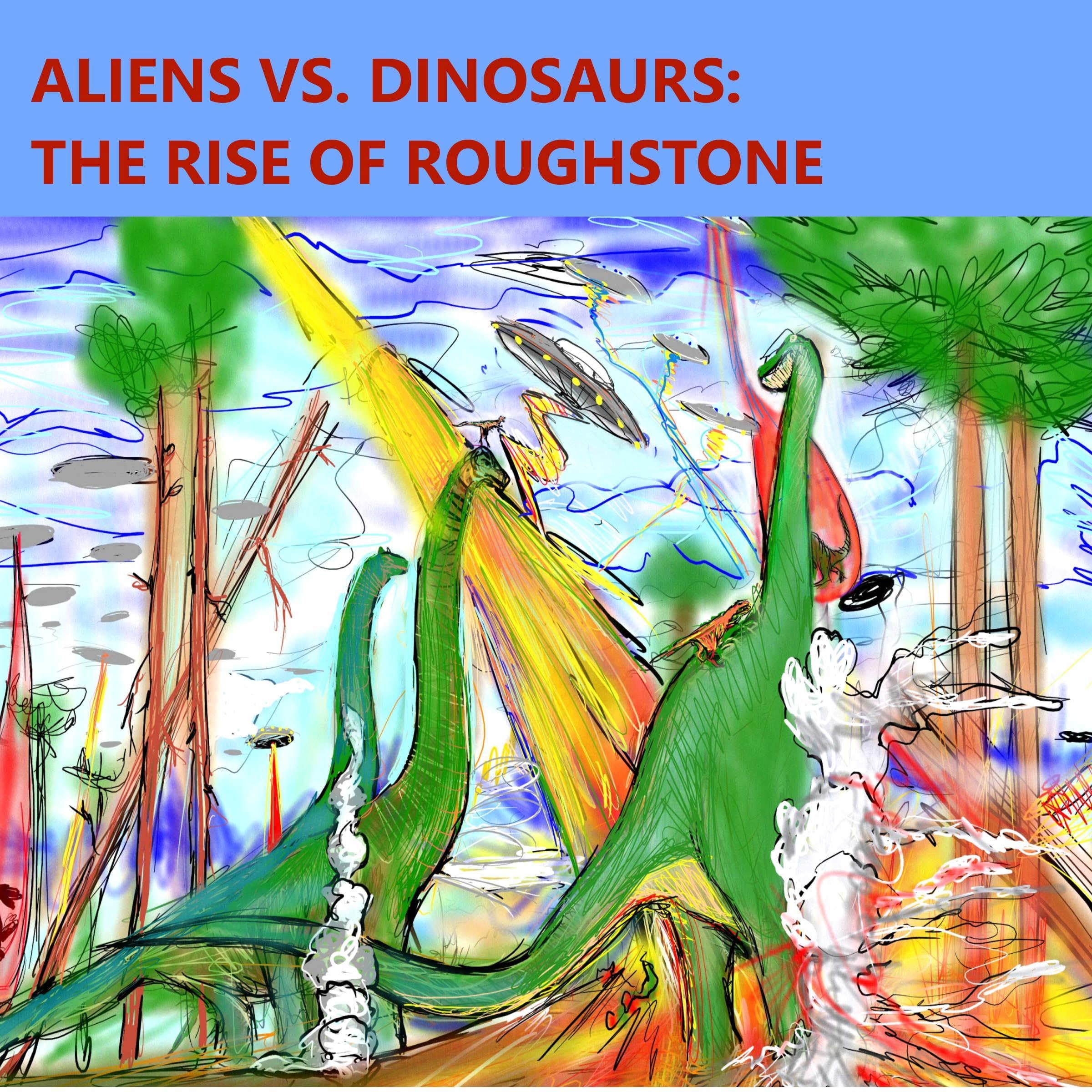 Cover art for Aliens vs. Dinosaurs