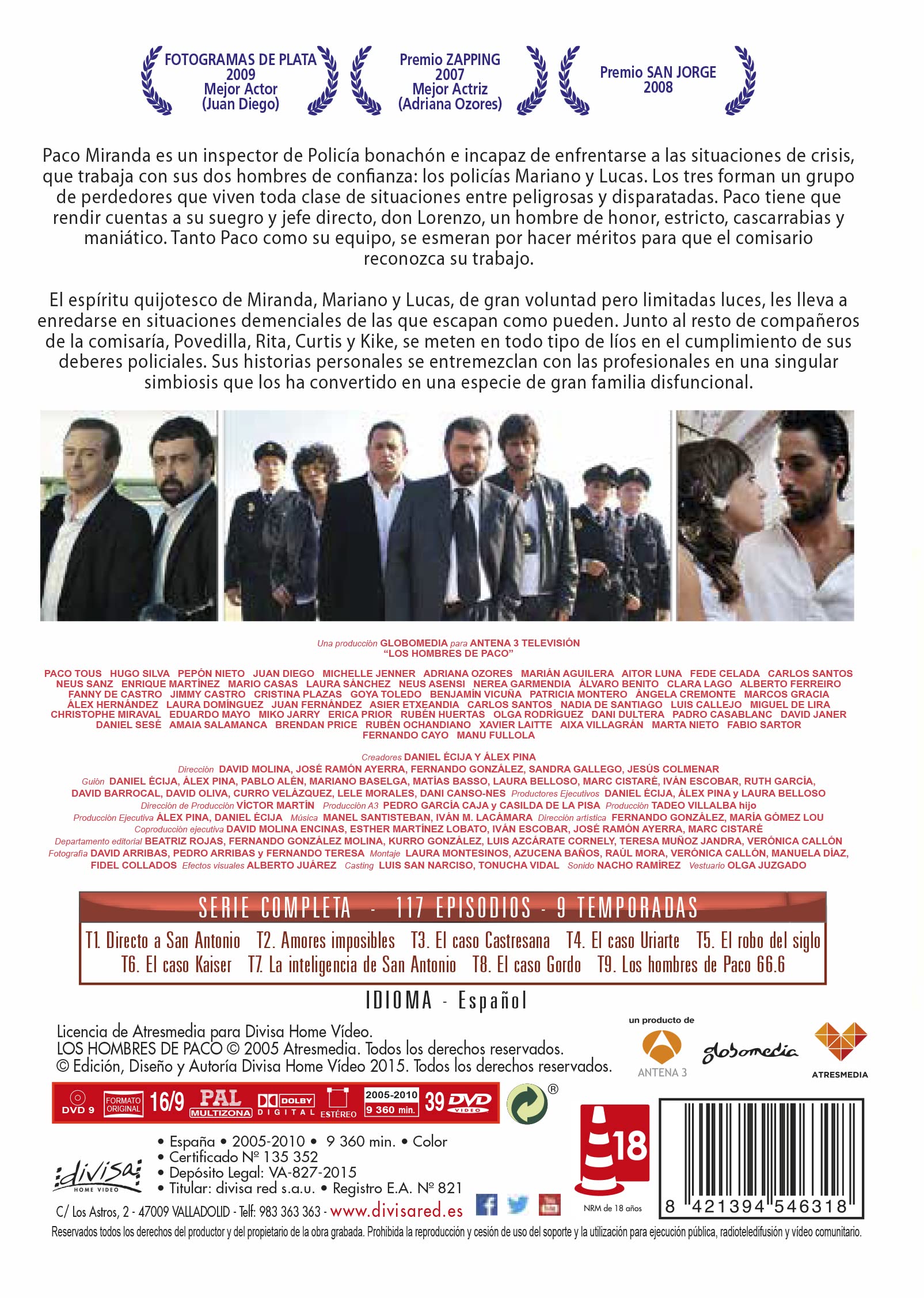 Los Hombres de Paco ( Serie Completa)- Complete Series ( European Format- Region 2)