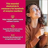 Vista 2 de Natural Factors, Citrato de magnesio 150 mg, fórmula de salud muscular y cardíaca, 180 cápsulas