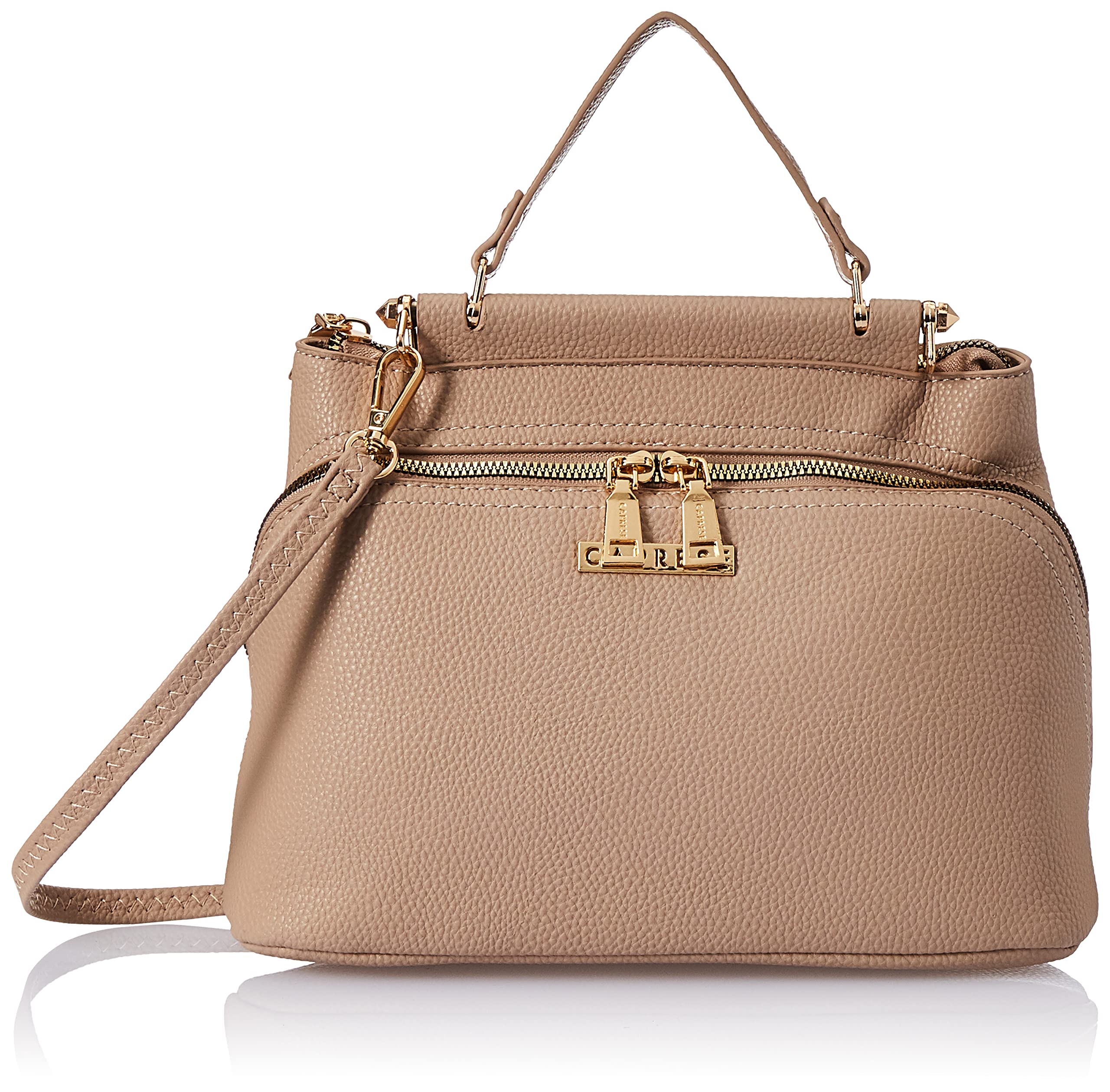 Caprese womens FERNANDA S Small BEIGE Satchel (B085SNNX4G) Amazon Price History, Amazon Price Tracker