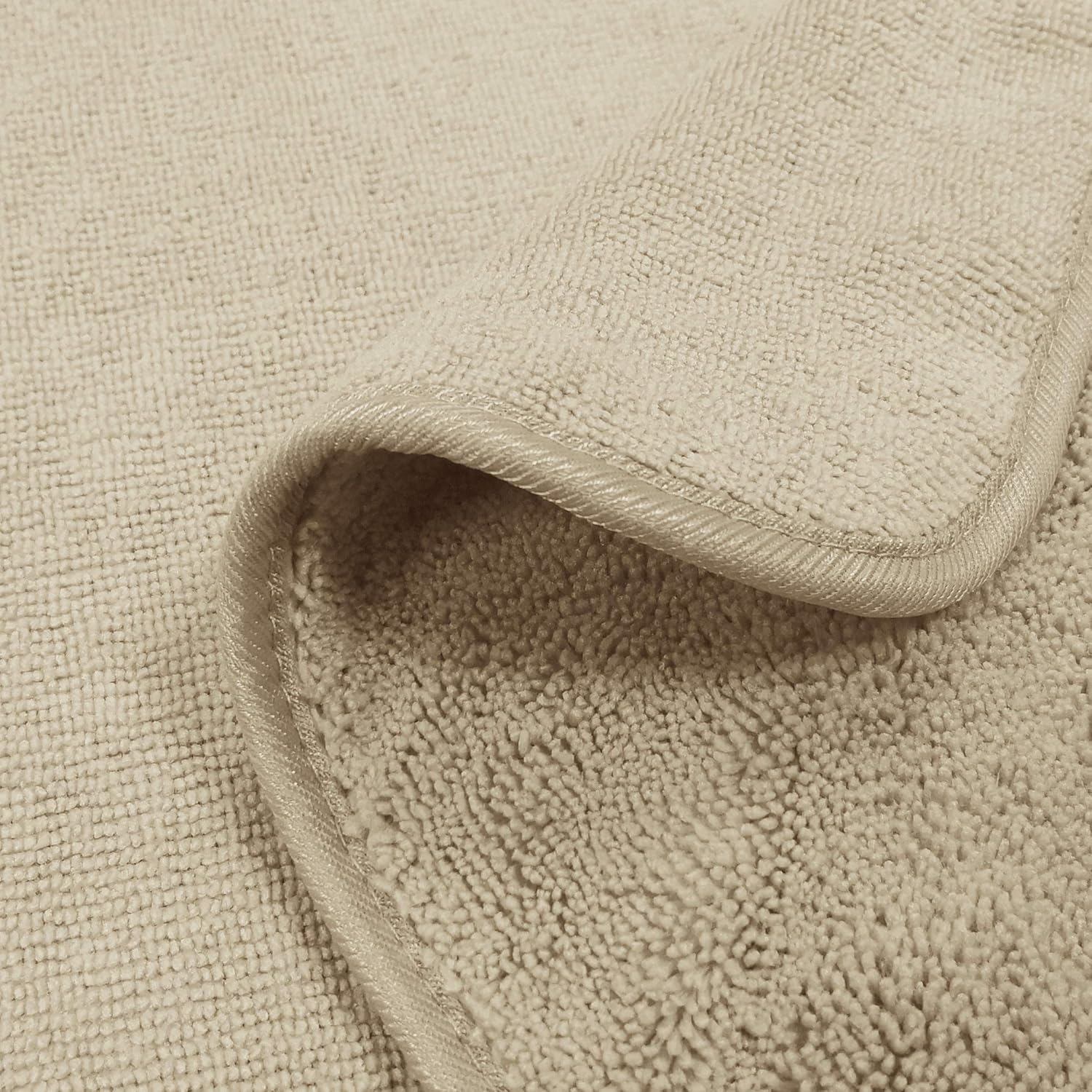 Polyte Quick Dry Lint Free Microfiber Bath Sheet, Set of 2 (Gray, 35x70): Kitchen & Dining