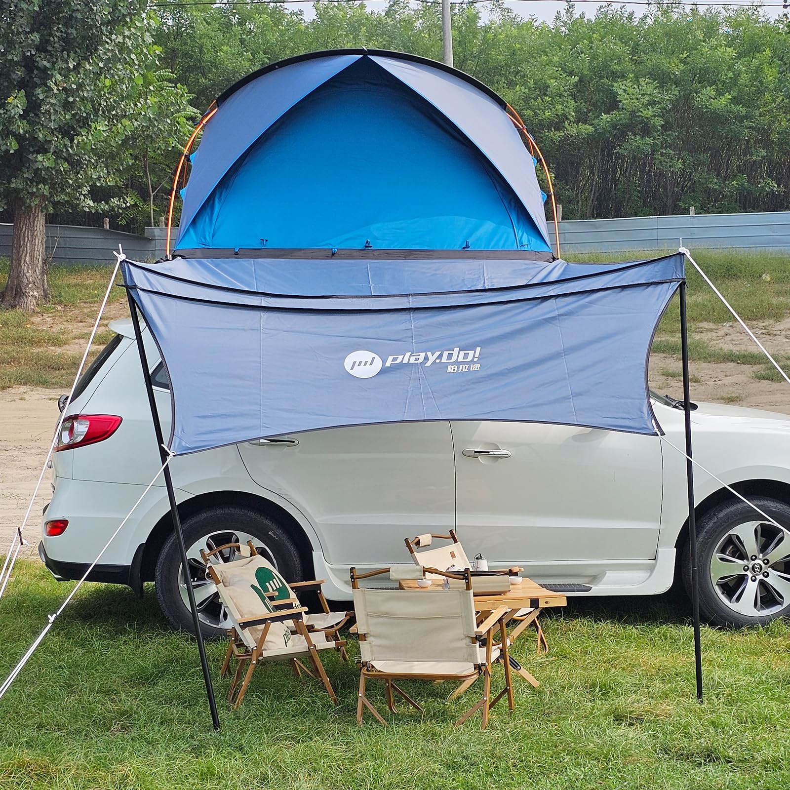 Buy Sport Tent Inflatable Car Roof Top Tent with Pump, Outdoor Yurt