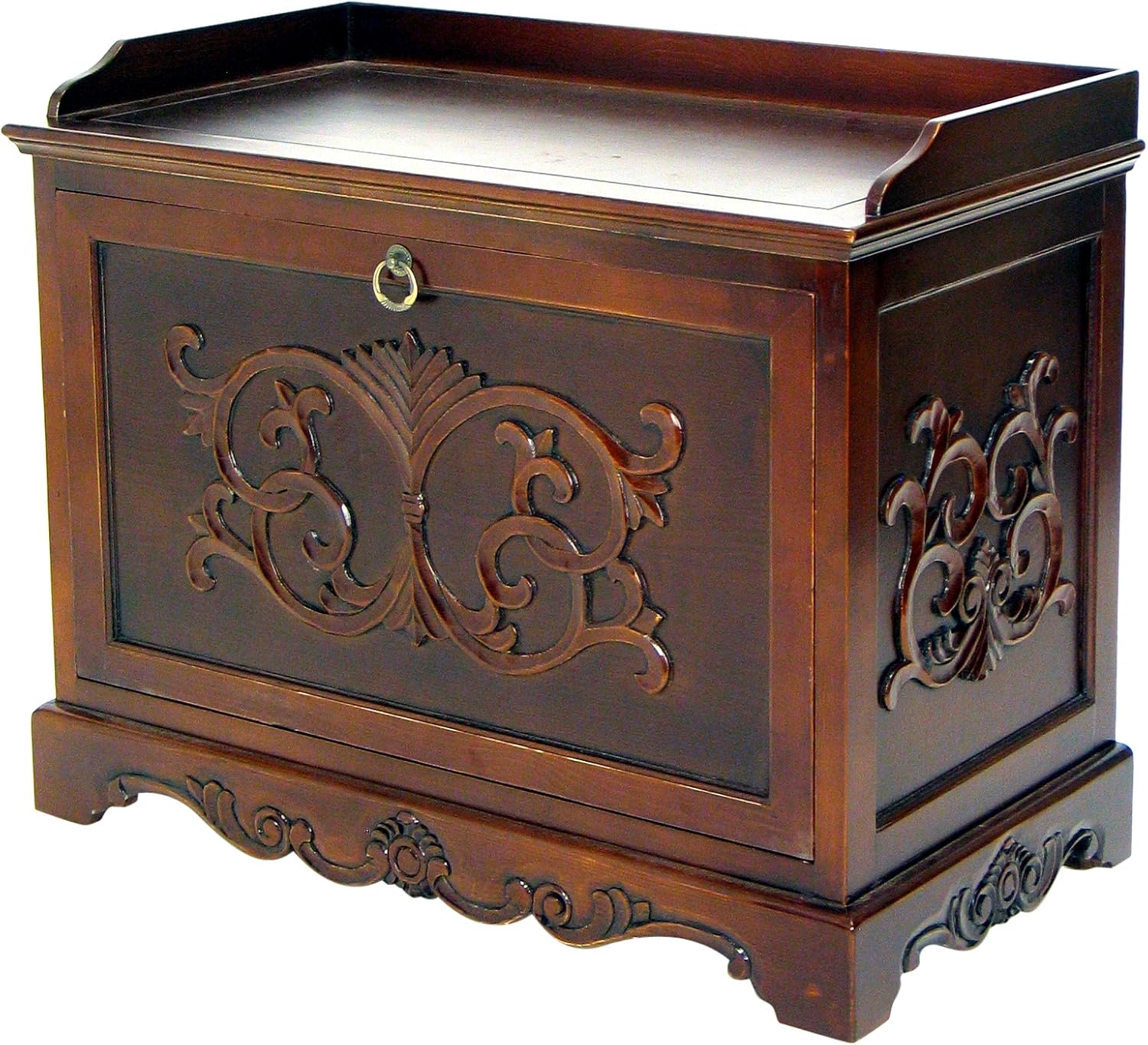 Charleston Bentley Shoe Cabinet, Brown