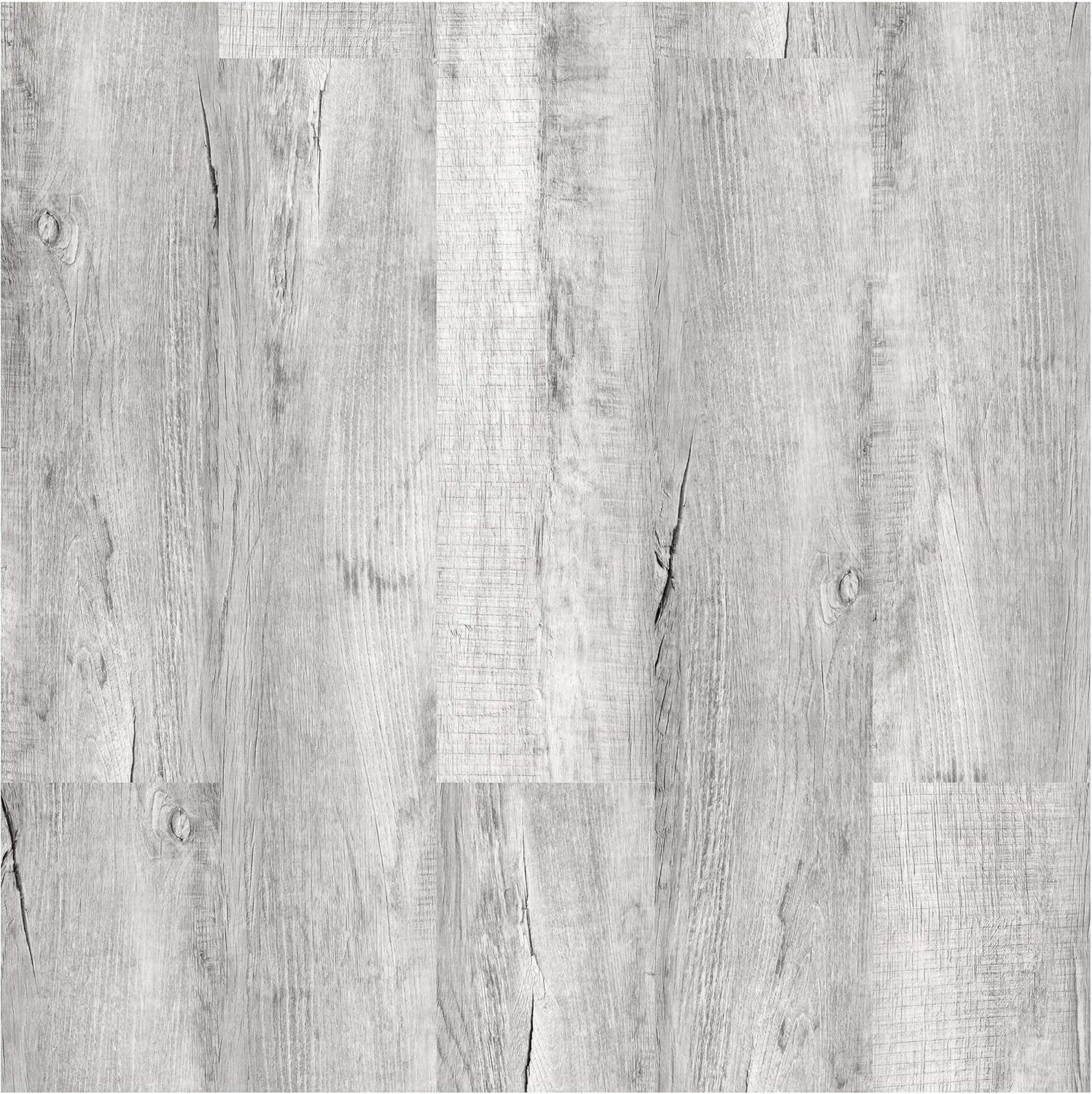 New Product Selkrik Vinyl Plank Flooring-Waterproof Click Lock Wood Grain-4.5mm SPC Rigid Core (48” X 7.2”) Sea Scape SK70003 (24sqft)/Box-Buy More Save More