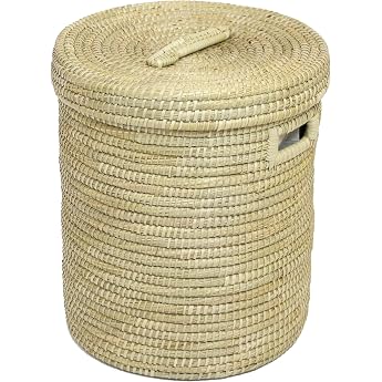 Small Laundry Basket with Lid