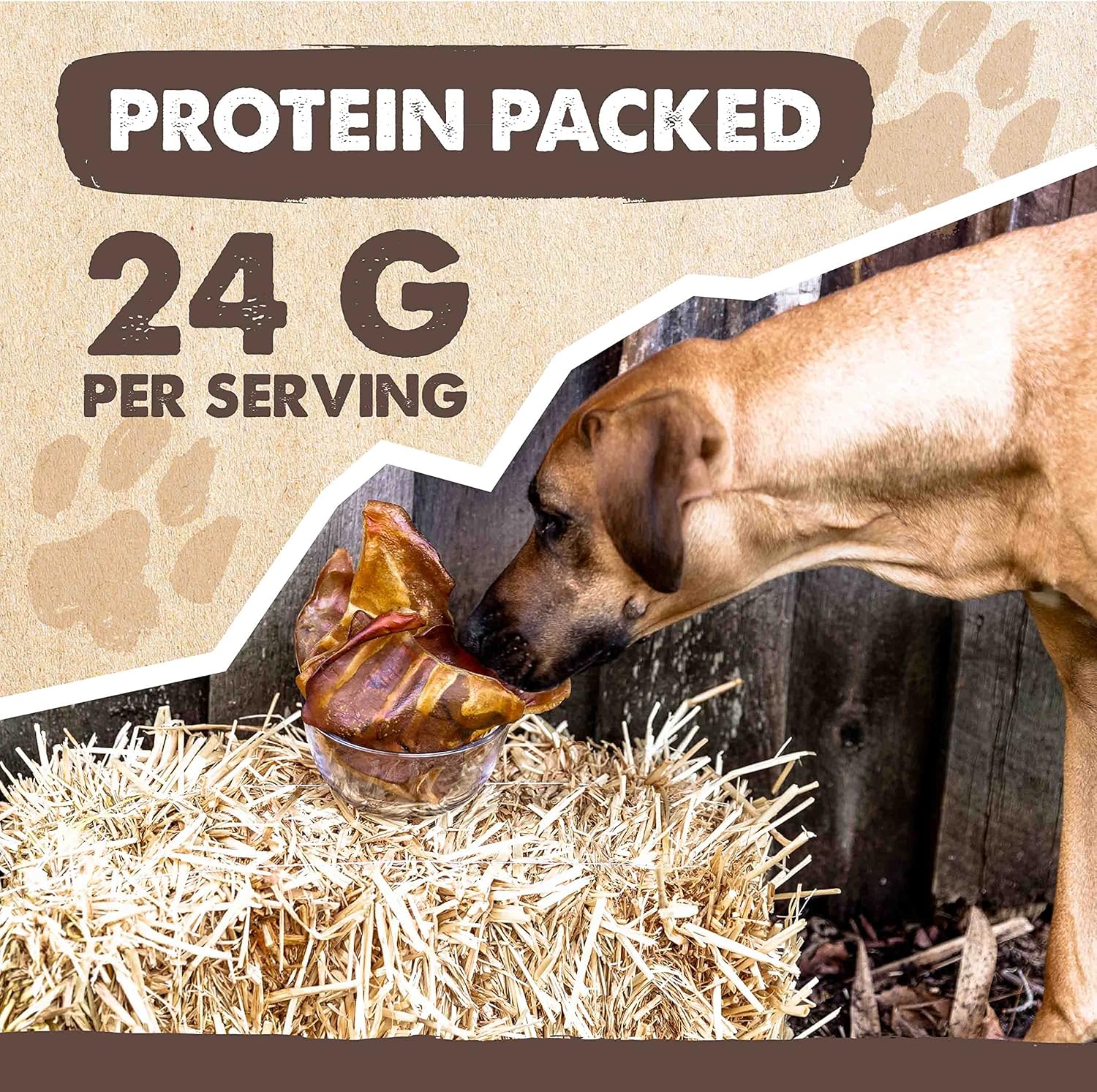 Mighty Paw Yak Cheese Chews for Dogs and Pig Ears Bundle (12 Packs) | All-Natural Long Lasting Treats. Odorless and Great for Oral Health. Limited-Ingredient Chews for Puppies & Power-Chewers