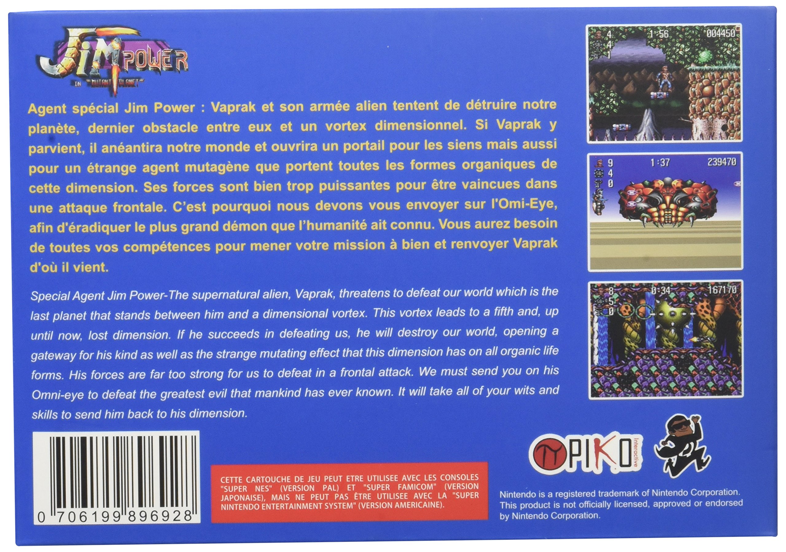 Jim Power (Super Nes)