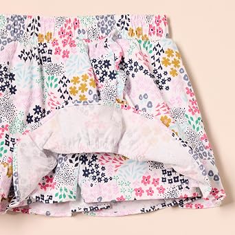 Amazon Essentials Girls and Toddlers' Knit Skorts, Pack of 3