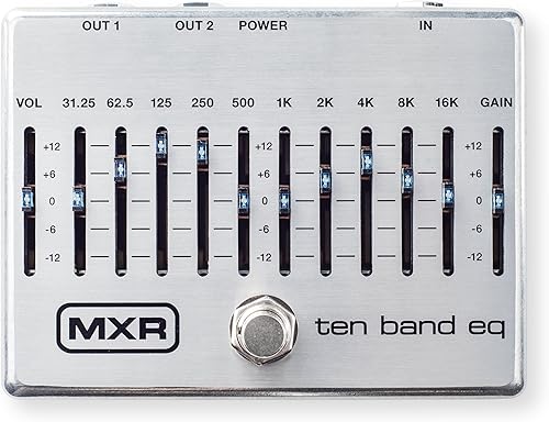 MXR Pedal de efectos de guitarra EQ Ten Band