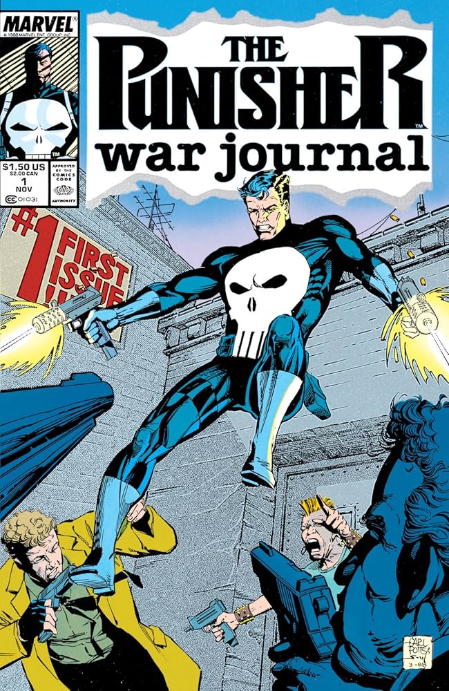 アメコミ・英語　THE PUNISHER WAR JOURNAL Amazon.com: Punisher War Journal (1988-1995) #1 eBook