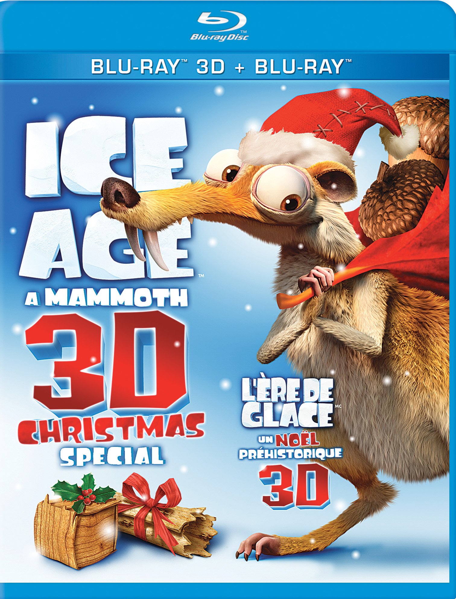 Ice Age Holiday Special Blu-ray pelicula infantil de animacion y cine familiar navideño