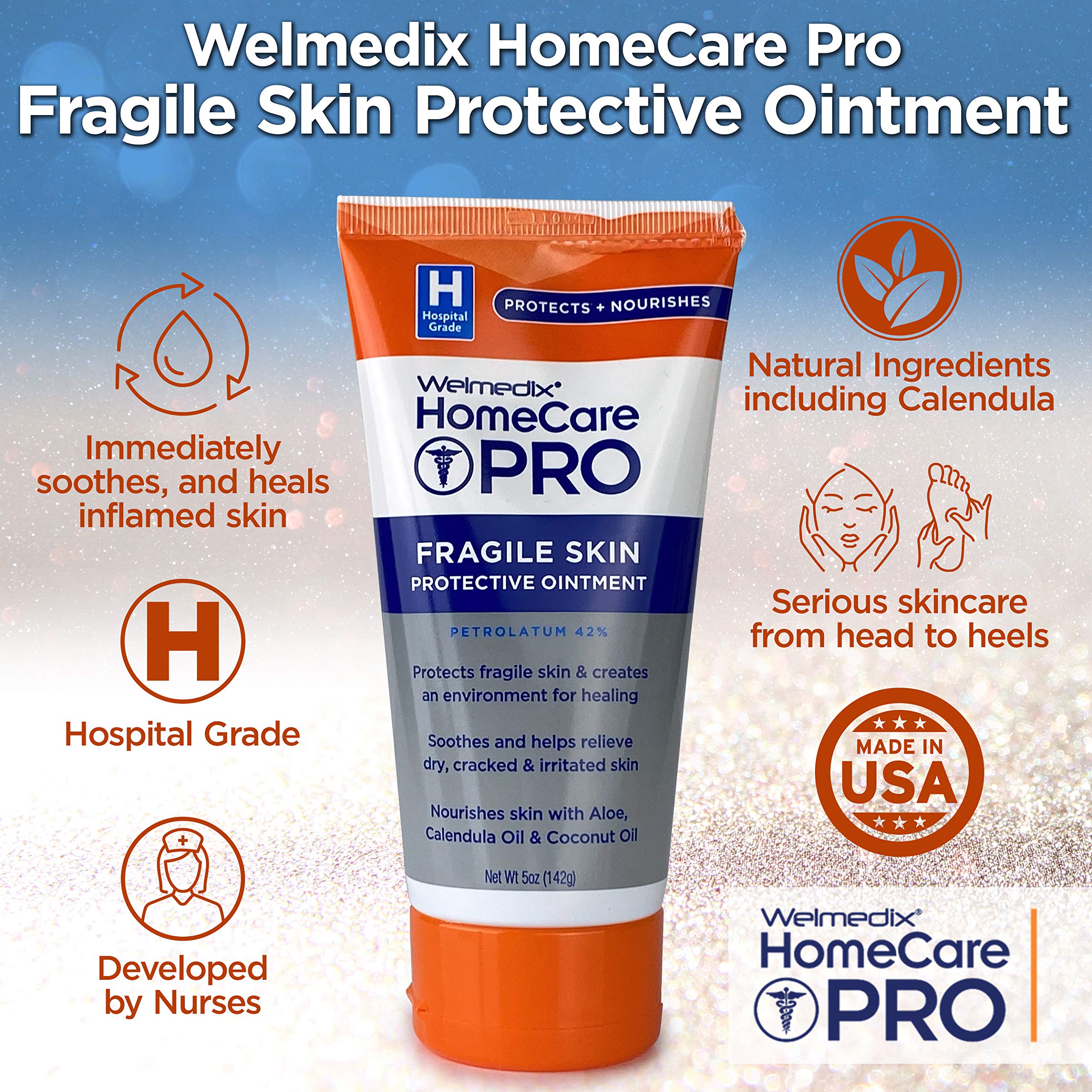 Welmedix Fragile Skin Protective Ointment Hospital Grade Healing