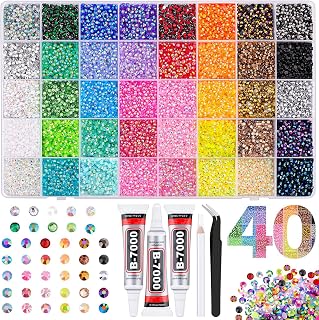 14 Unique Scrapbook Ideas to Preserve Your Memories (You’ll Love #7!) 123 32000PCS Nail Art Rhinestones, 40 Colors 3 mm Resin Bedazzling kit with ...