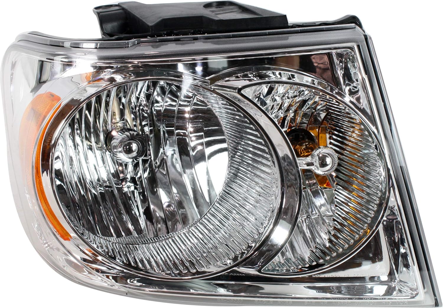 Evan Fischer Driver and Passenger Side Headlight for Dodge Durango 2007-2009 Halogen With bulb(s) Replaces# 55078017AI 55078018AI
