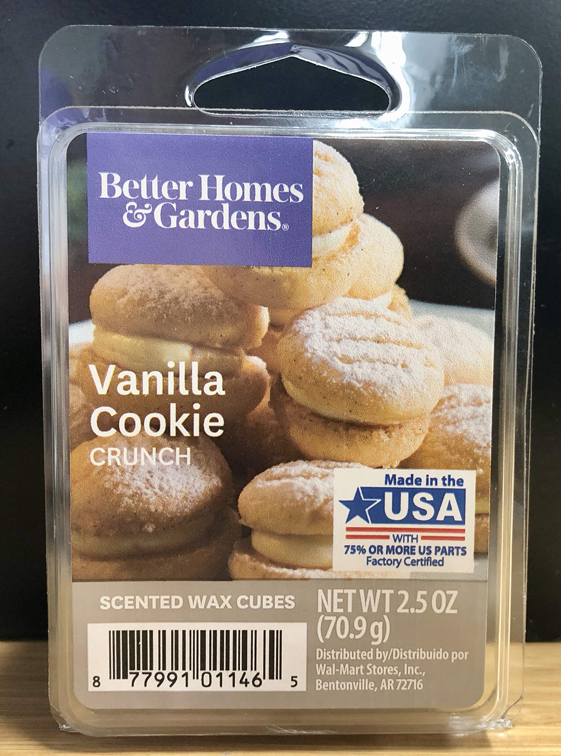 Vanilla Cookie Crunch Scented Wax Cubes