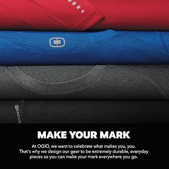 OGIO 5-Panel Performance Cap | Moisture-Wicking Snapback Hat for Men & Women, Curved Bill, Mesh Back Panel