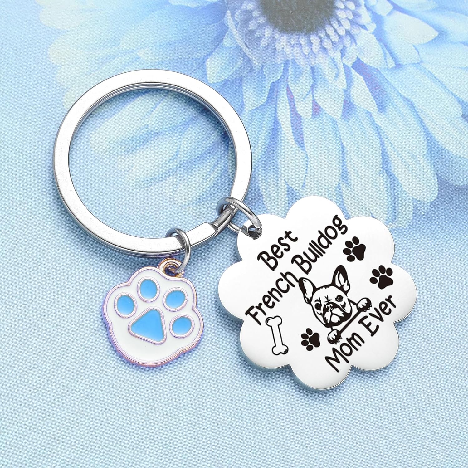 Frenchie Stuff French Bulldog Dog Owner Jewelry French Bull Dog Lover Keyring French Bulldog Keychain - Image 5