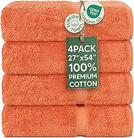 Vista 109 de Chakir Turkish Linens - Toallas turcas de 100% algodón, suaves y absorbentes (4 paños, color gris)