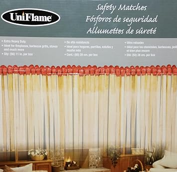 UniFlame M-6150 Extra Heavy Duty Safety Matches