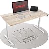 ASSMANN Y-Line Electric Height-Adjustable Desk 180 x 80 cm Polar Silver TÜV-Certified Memory Function Collision Protection Easy Assembly for Office and Office