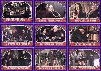 The Addams Family Movie 1991 Topps Complete Base Card