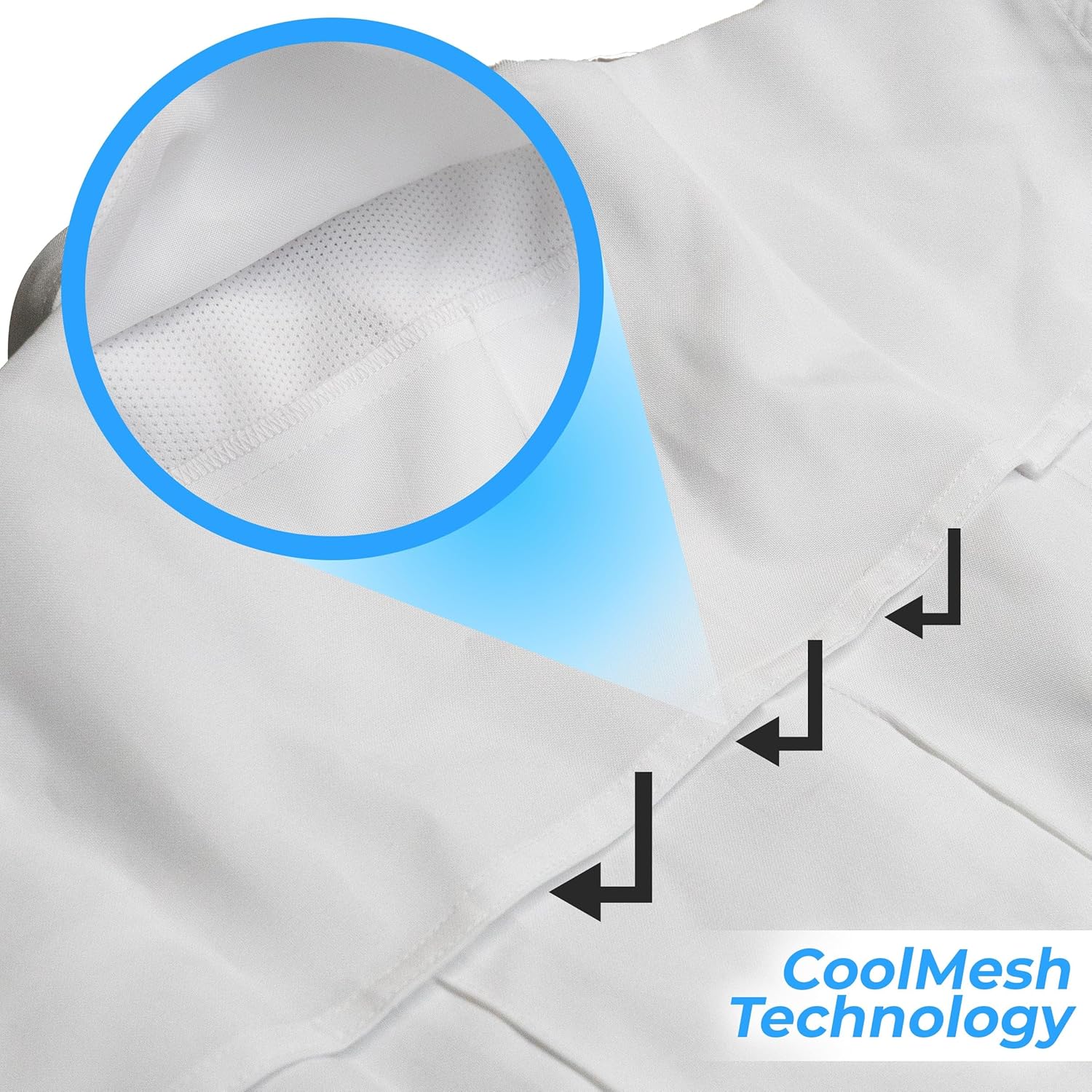 First Class Tactical Short Sleeve Uniform Shirt – 4 Pocket, Breathable, Underarm & Yoke Mesh Vent, Lightweight Workwear - Image 5