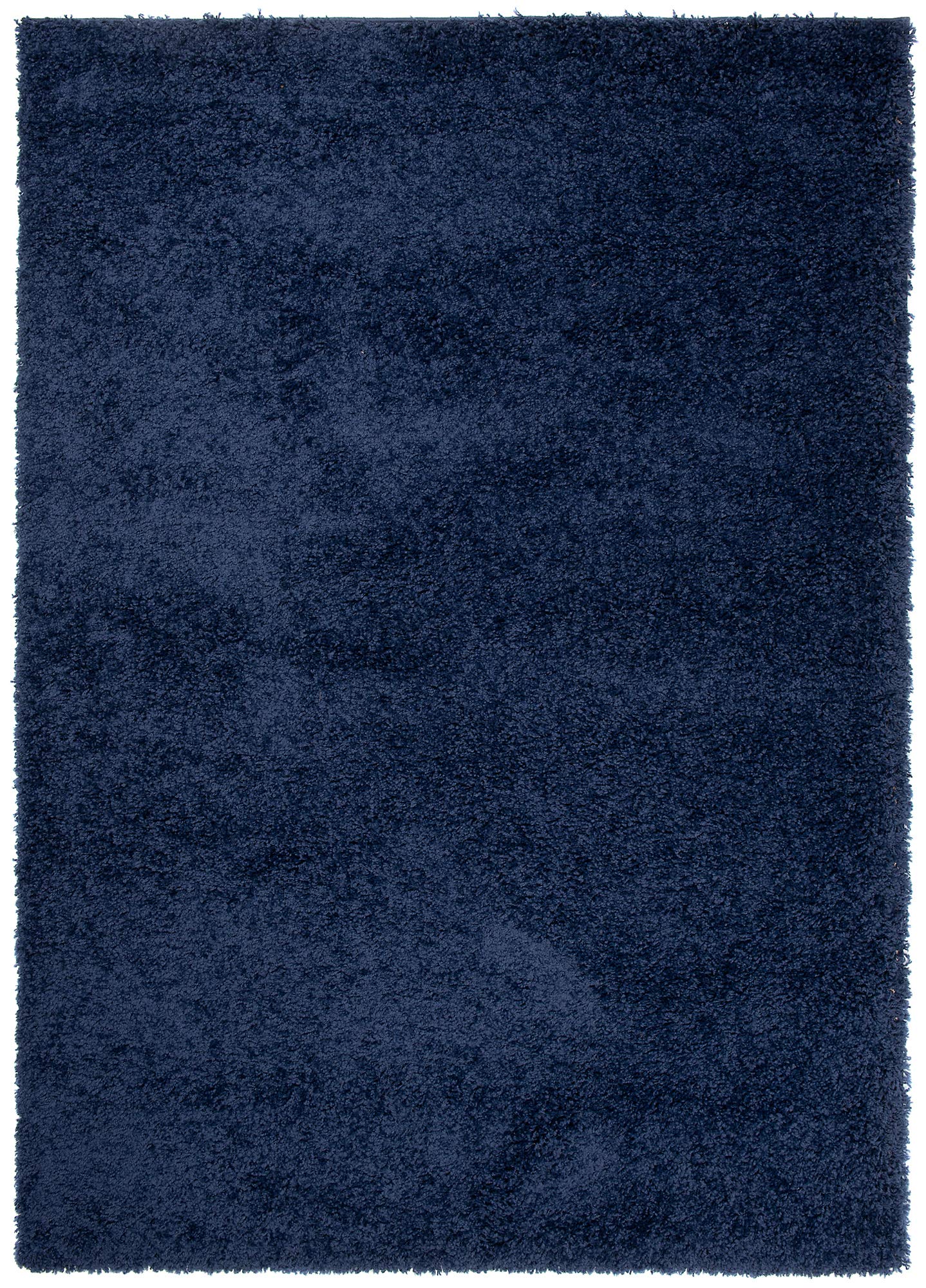 Essence dywan Shaggy, wysokie runo, ciemnoniebieski, jednokolorowy, miękki, nowoczesny, prostokątny, do salonu, sypialni, Ökotex 300 x 400 cm