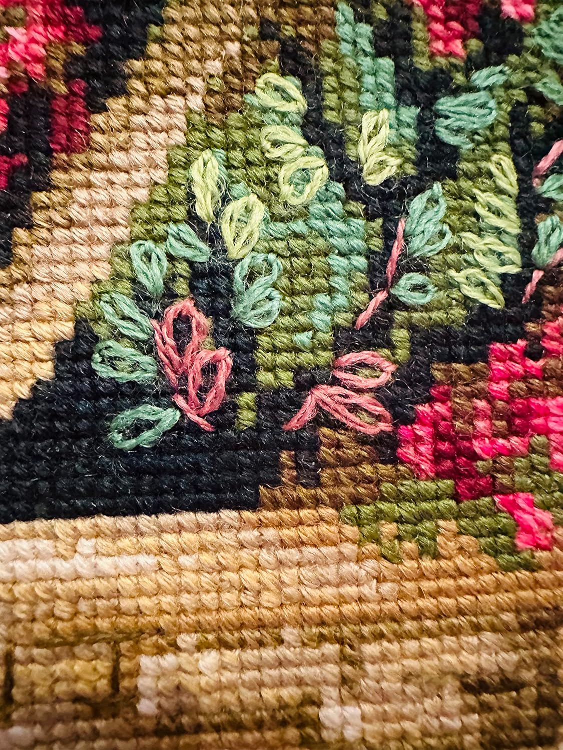 RIOLIS - Scottish Heather 1324, Cross Stitch Kits 9.75"x9.75", Cross Stitch Kits for Adults, Counted Cross Stitch Kits, Embroidery Kit for Beginners & Advanced, Floral Crossstitching Kits