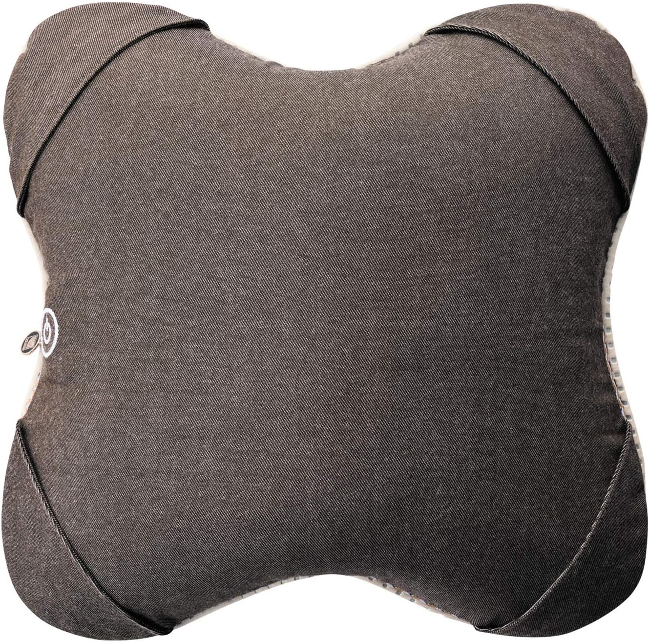 LOURDES Premium massage cushion double chicken VW AX-HCL288db (dark brown)