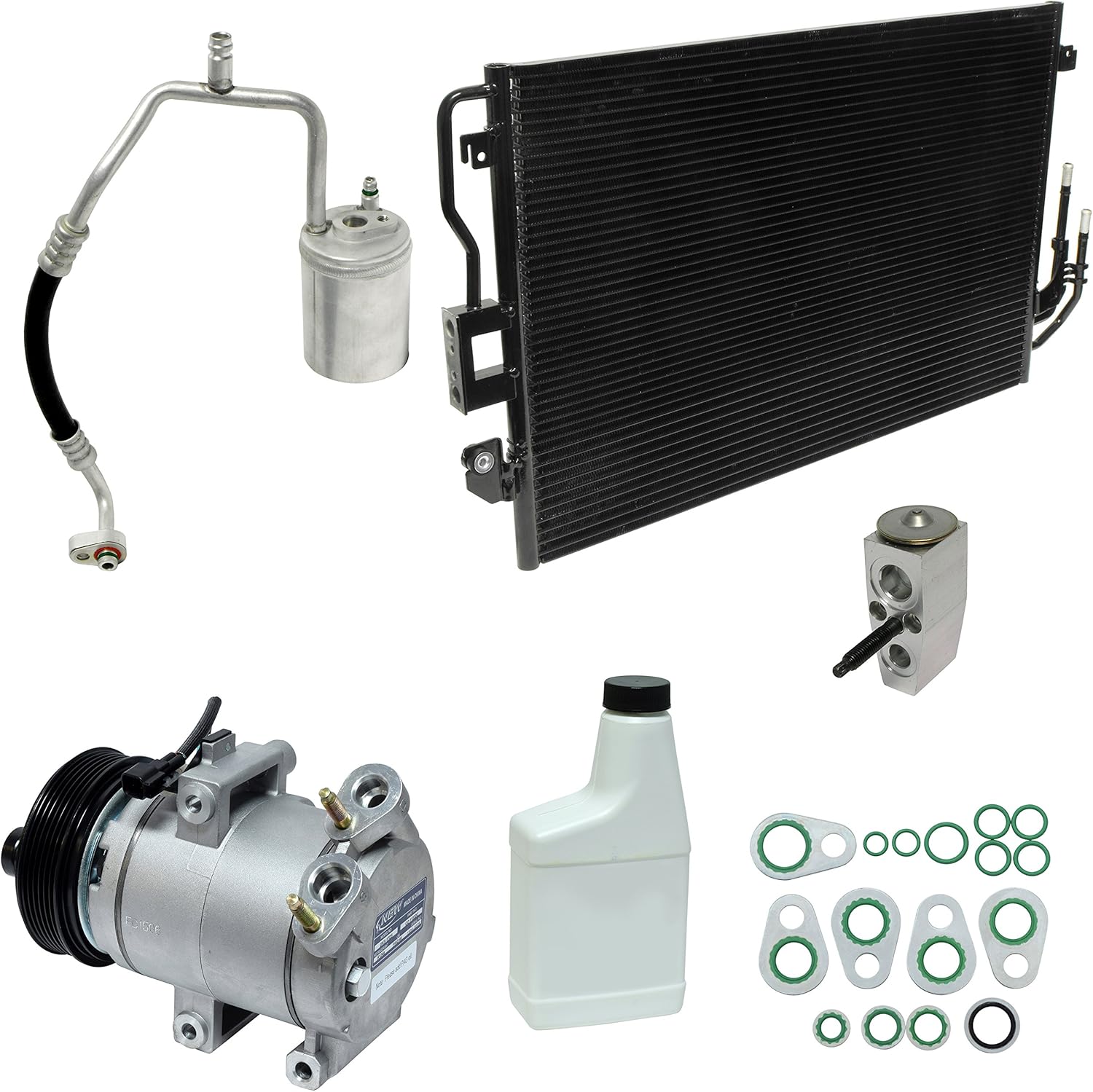 uac kt 4877a a/c compressor and component kit, 1 pack