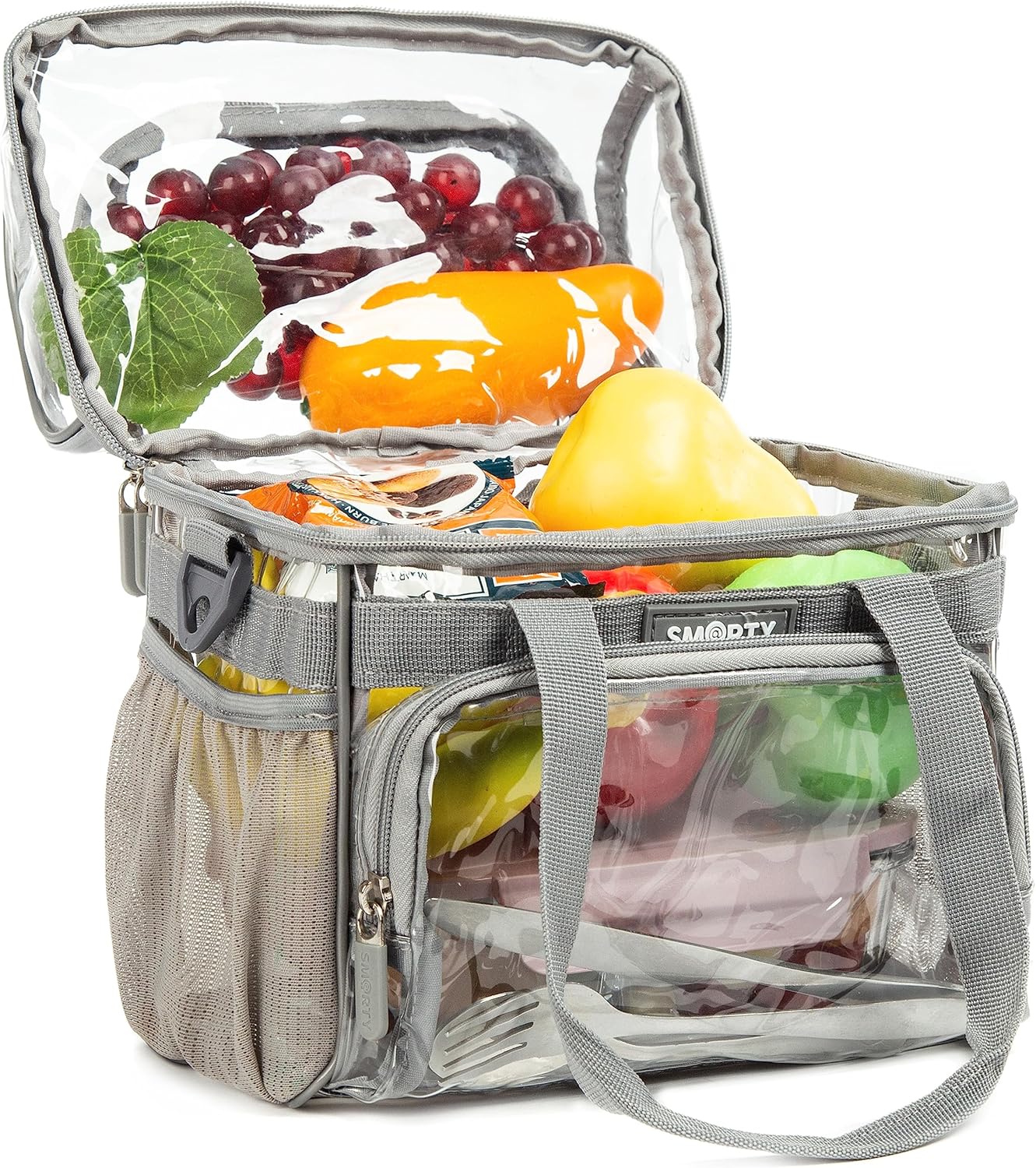 J.CARP Clear Bag Heavy Duty Backpack Durable Transparent See Through Bag - Image 4