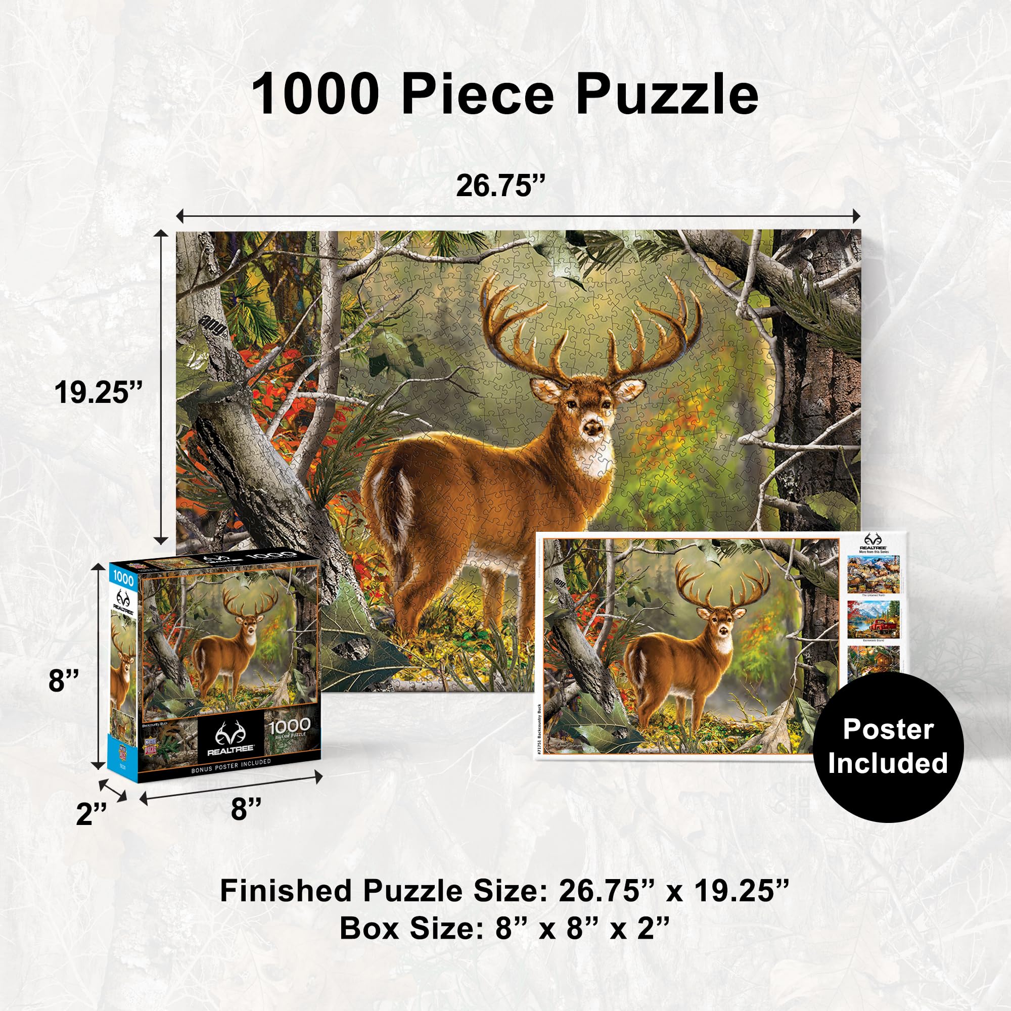 Amazon.com: MasterPieces 1000 Piece Jigsaw Puzzle for Adults