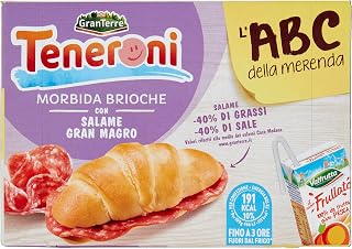 Teneroni La Merenda Brioche al Salame 170g