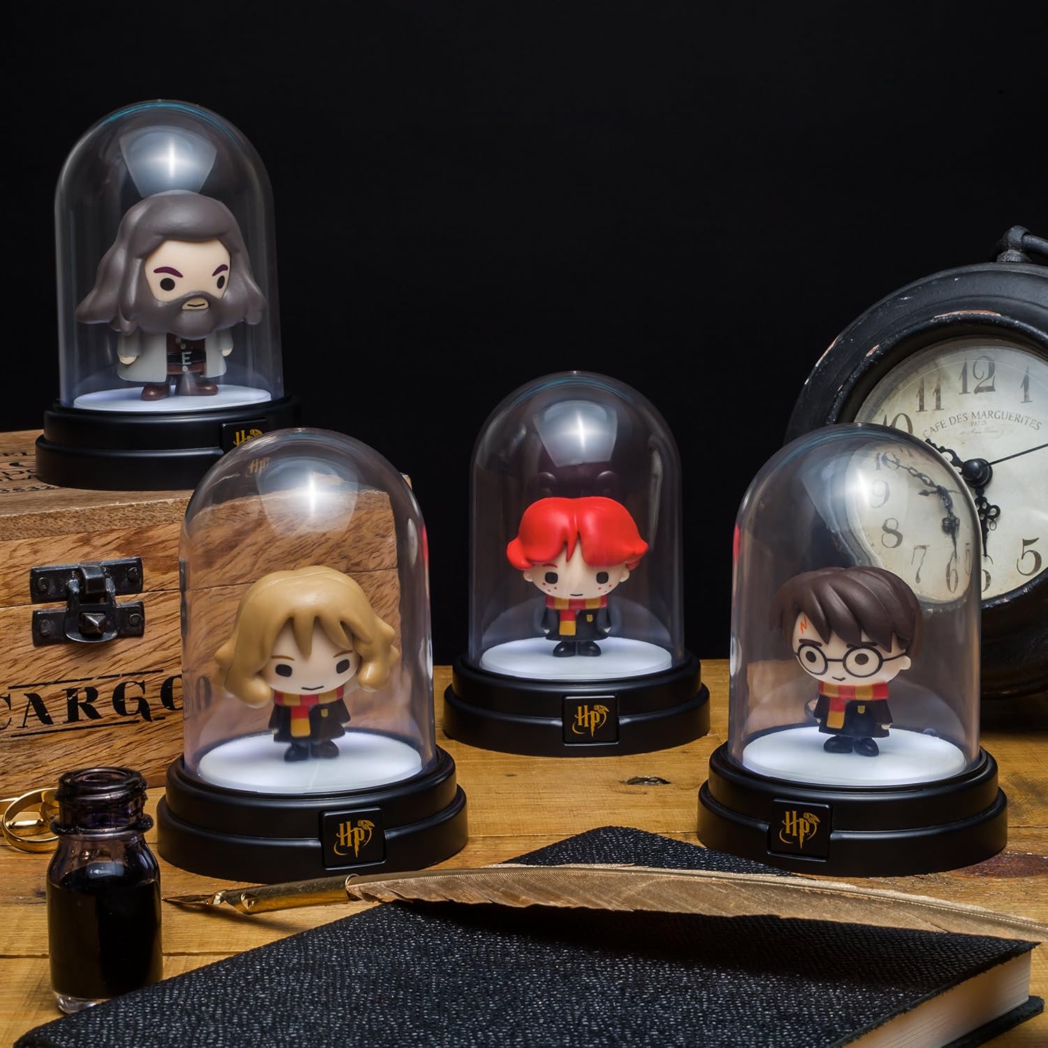 Paladone Harry Potter Hagrid Character Mini Bell Jar Light