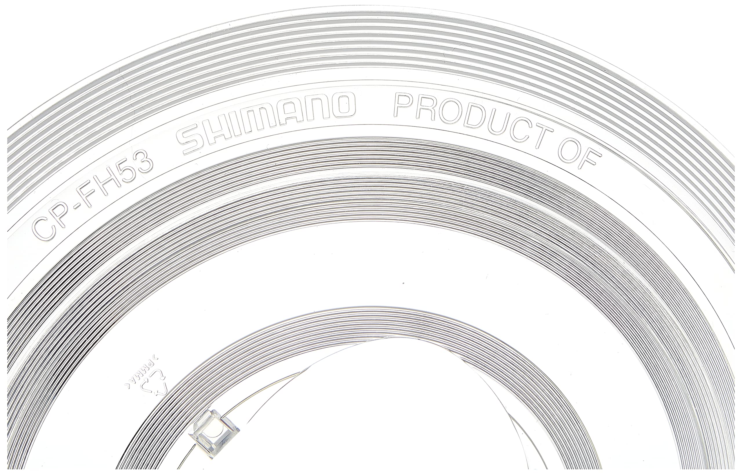 Shimano Unisex – tarcza ochronna na szprychy dla dorosłych, 2092134500, biała, rozmiar uniwersalny