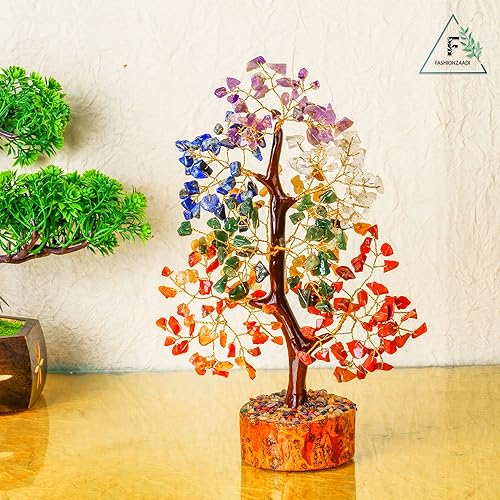 Miniatura 5 de Árbol de siete chakras, piedras y cristales de la buena suerte, cristales curativos, regalos espirituales para mujeres, regalos curativos, regalos