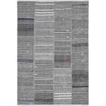 130x190 cm Torreon Antrasit Modern Y n El Dokuma Modern Geometrik Etnik Eskitme Desenli Boho Oturma Odas  Salon Yolluk Koridor Mutfak Hal s