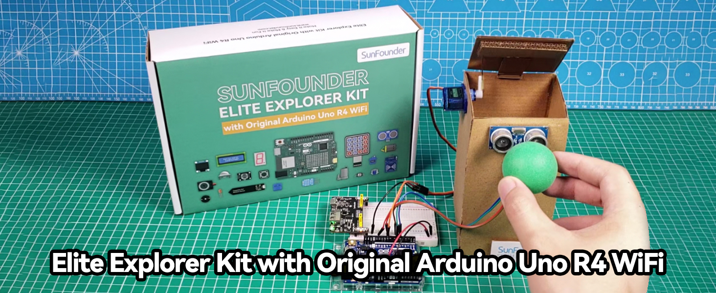 SunFounder Elite Explorer Kit with Original Arduino Uno R4 WiFi